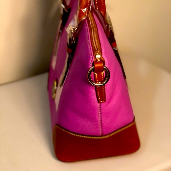 NWT Dooney and Bourke lilac/purple dome Satchel - Picture 6 of 6